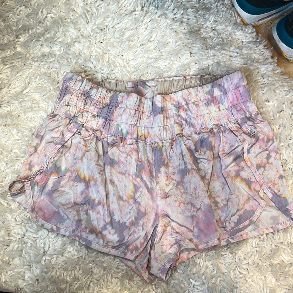 FP Movement X HATCH- The Printed Way Home Maternity Shorts